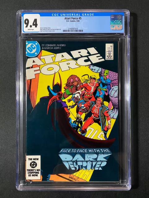 Atari Force #5 CGC 9.4 (1984)