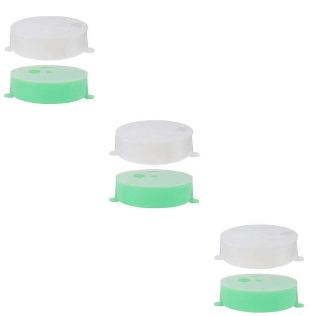 2 Pcs Papagei Futter Box Rostfreier Stahl Nymphensittich Spielzeug Green