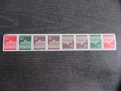 Briefmarken Fehldruck (?) Zusammendruck Block Brandenburger Tor 1966, selten