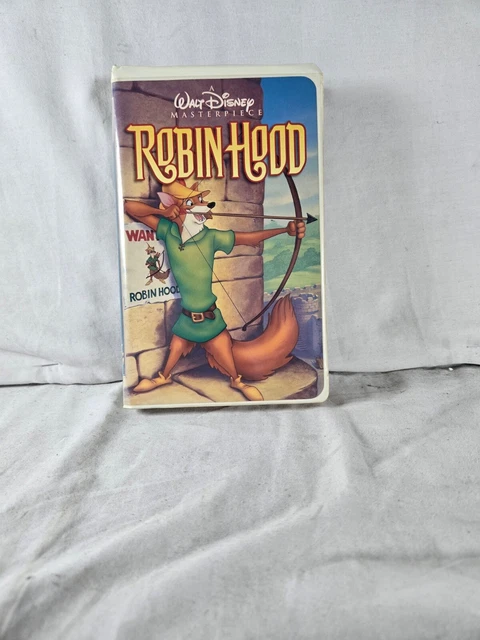 ROBIN HOOD WALT Disney (VHS 2000, Masterpiece Collection) by Wolfgang