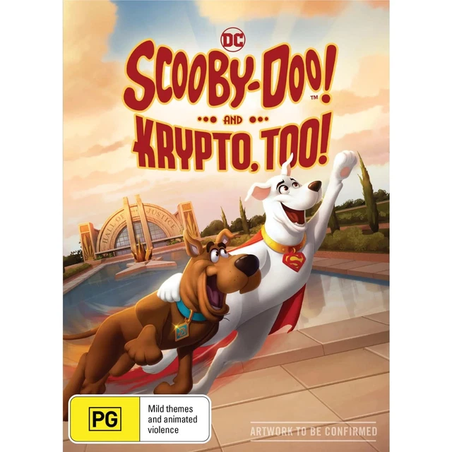 BRAND NEW SCOOBY-DOO! And Krypto, Too! (DVD, 2023) R4 Movie DC