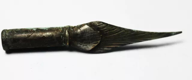 Zurqieh - Ad8119- Ottoman . 300 Years Old Silver Pen. Jordan 2