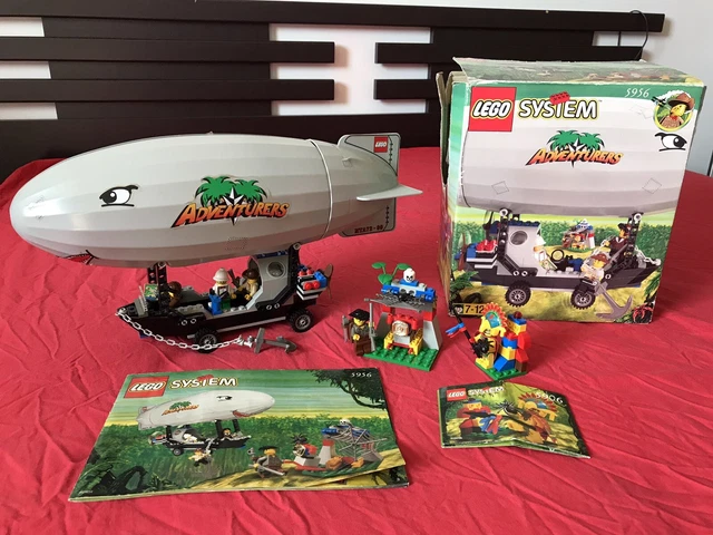 LEGO ADVENTURERS AIR ZEPPELIN 5956 RULER OF THE JUNGLE 5906 EUR