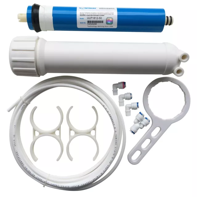 Reverse Osmosis RO Unit Additional Membrane Upgrade Kit with Housing