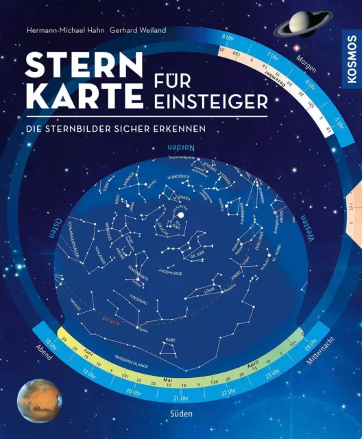 Sternkarte für Einsteiger Die Sternbilder sicher erkennen Hahn (u. a.) 4 S. 2020