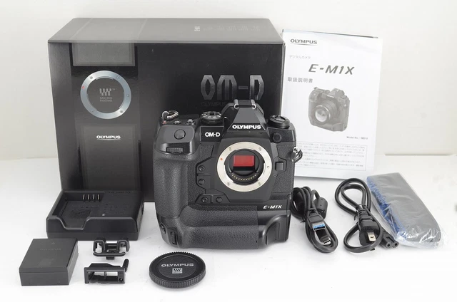 "MINT" OLYMPUS OM-D E-M1X 20.4MP Mirrorless Digital Camera Body w/ Box #230918h