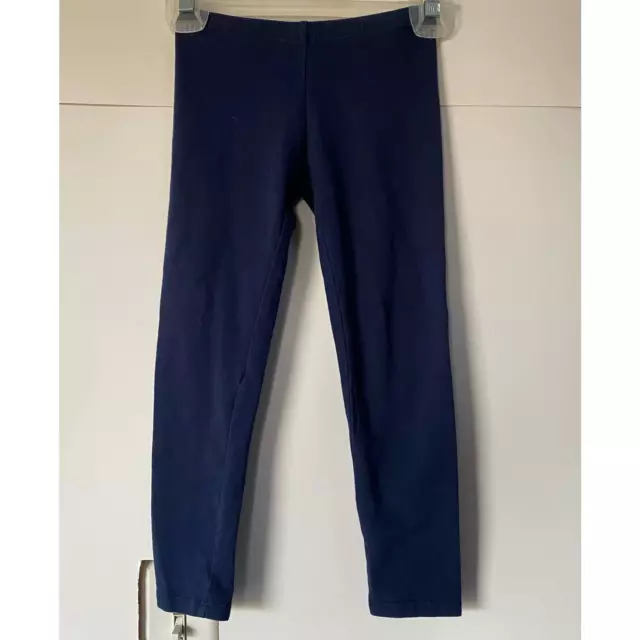 Faded glory blue leggings girls ankle size XS 4-5
