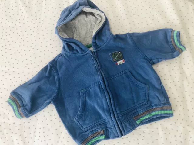 Baby boy Cherokee zip-up hoodie age 3-6 months