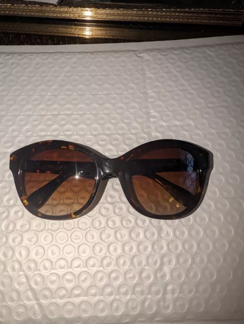 Vera Wang Sunglasses Women's Butterfly V451 Tortoise 55-8-135 Brown Lens!