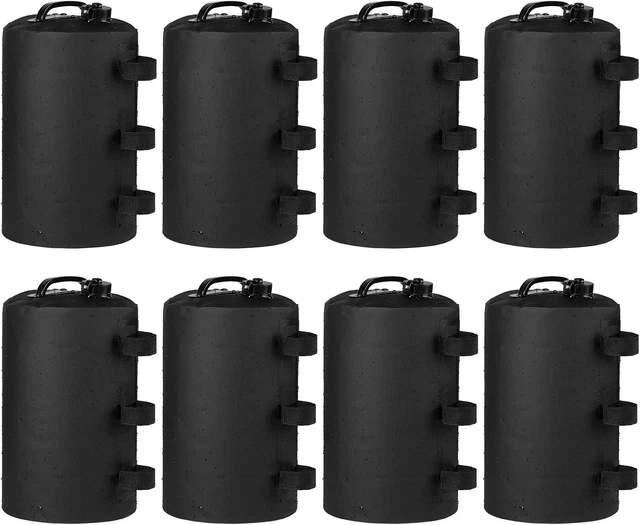 Sacchi Zavorra Per Gazebo 4 Pezzi - Tessuto Oxford 1680D, Per Sabbia O Ghiaia - Foto 3