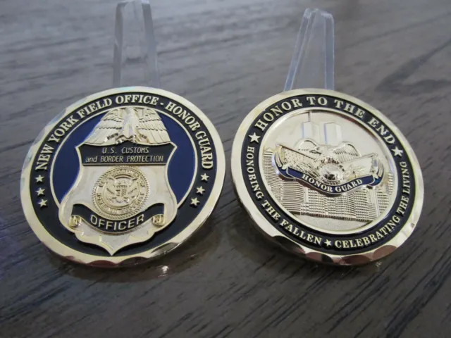 US Customs & Border Protection NY Field Office CBP Honor Guard Challenge Coin