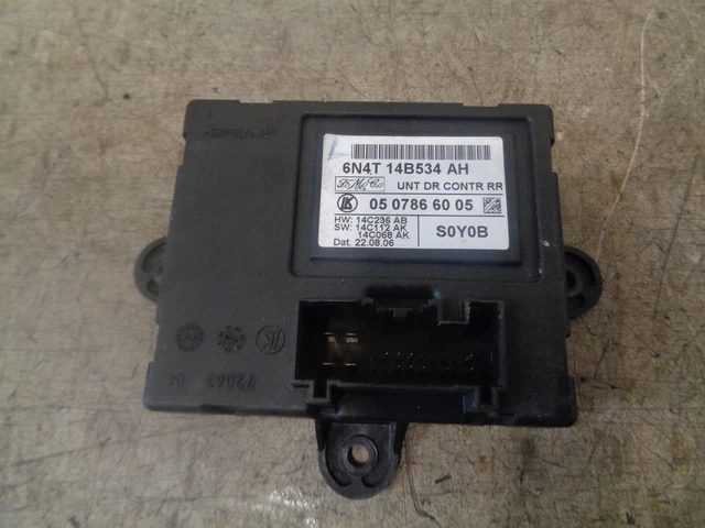 2008 FORD FOCUS Mk2 Cc Convertible Rear Door Module Ecu - 6N4T-14B534 ...