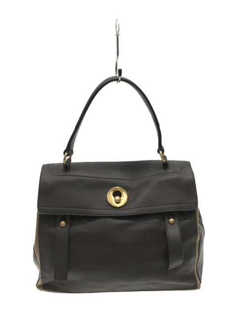 YVES SAINT LAURENT 229680 Muse Two 2Way Hand Bag Brown #2