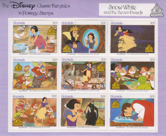 Walt Disney Snow White Mint 7970