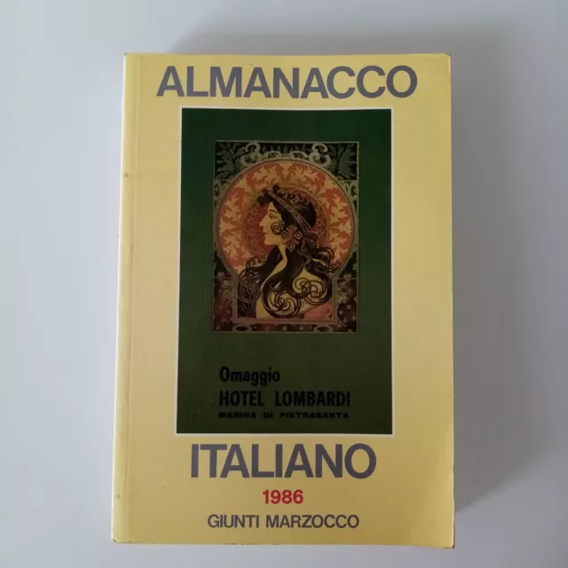 Libro - Almanacco Italiano 1986 Giunti Marzocco - Da Collezione