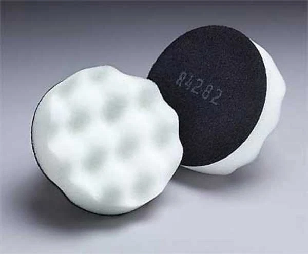 3M Polishing Pad, Waffle Face, 3In, Foam, PK50 01963