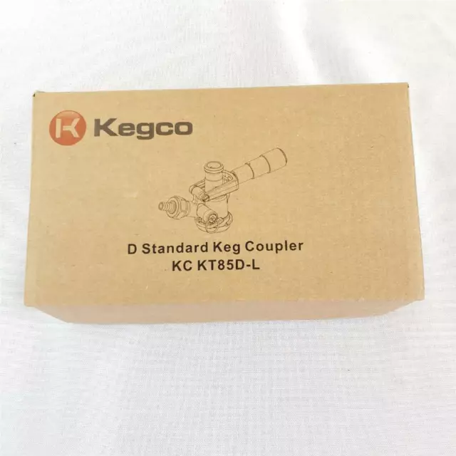 = Kegco D Standard Keg Coupler KC KT85D-L For Beverage Dispense System