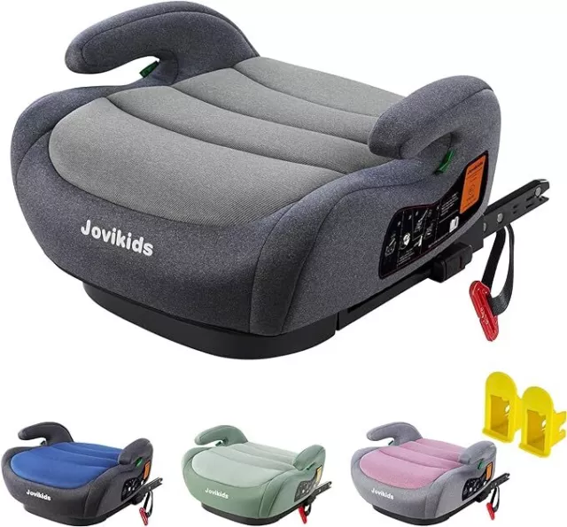 Booster Seat for Car with ISOFIX 125-150cm (Group 2/3, 3-12 Years) Portable