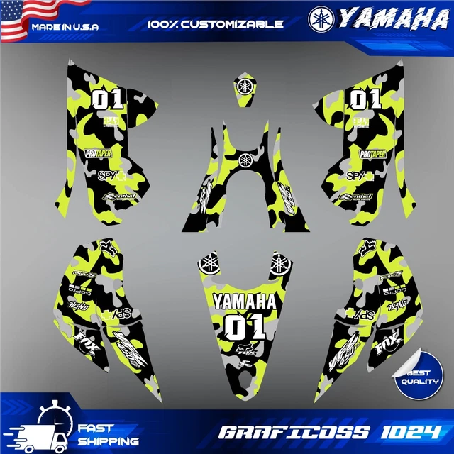 Kit Graphique Décalcomanies Pour Yamaha Raptor 700R (2013-2025) - Personnalisation Gratuite - Vinyle - Neuf