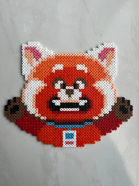PIXEL ART / Perles A Repasser Le Panda Roux Dans Alerte Rouge De Disney ...