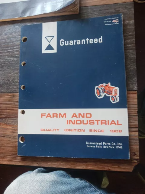 Guaranteed Catalog 4C Farm & Industrial Ignition Parts -Late 30's to Mid '60's