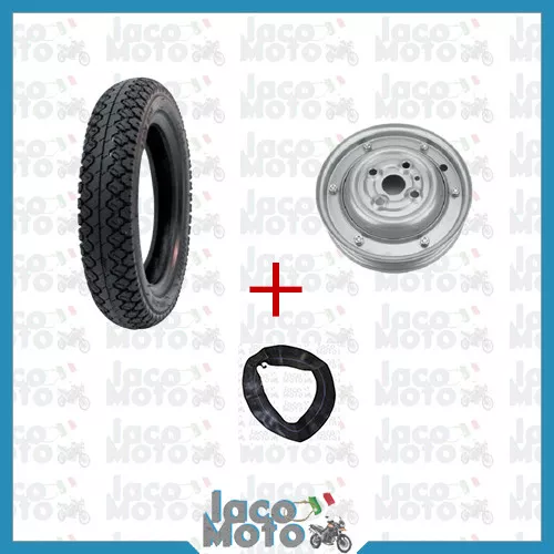 Copertone Cerchio Chiuso Camera 2 75 9 Vespa 50 R L N - RUOTA COMPLETA Kit