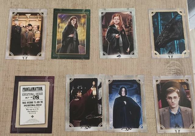 Cartes Harry Potter JCC et TCG SET AVENTURES A POUDLARD EN FRANCAIS ET ANGLAIS