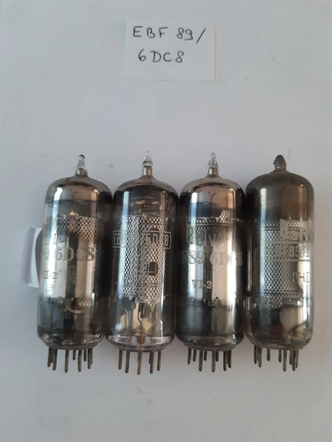 EL300 Tubes, lampes TSF Mazda 6FN5 EL 300 NOS Tir86