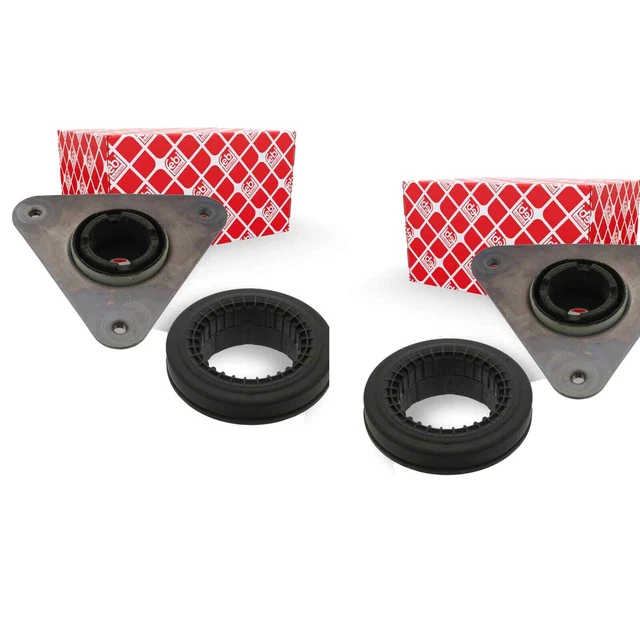 2 Set Cuscinetti A Cupola Febi Bilstein Anteriori Su Entrambi I Lati Adatti Per Renault Clio Modus