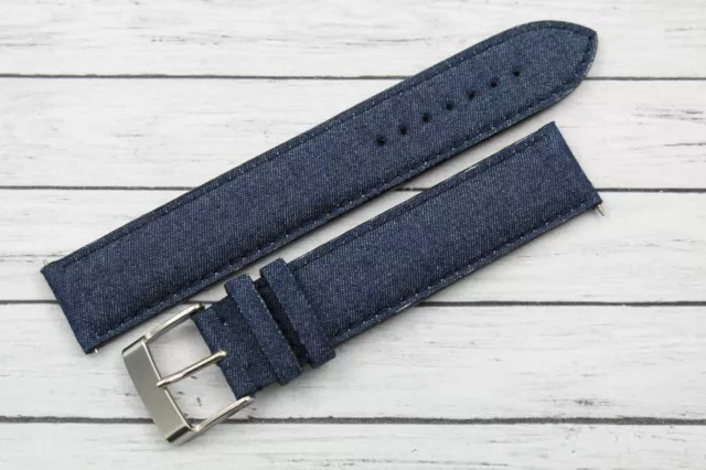 Bracelet de Montre Poignet XXL Ceinture Et Jeans 22mm Fait à la Main En Italie