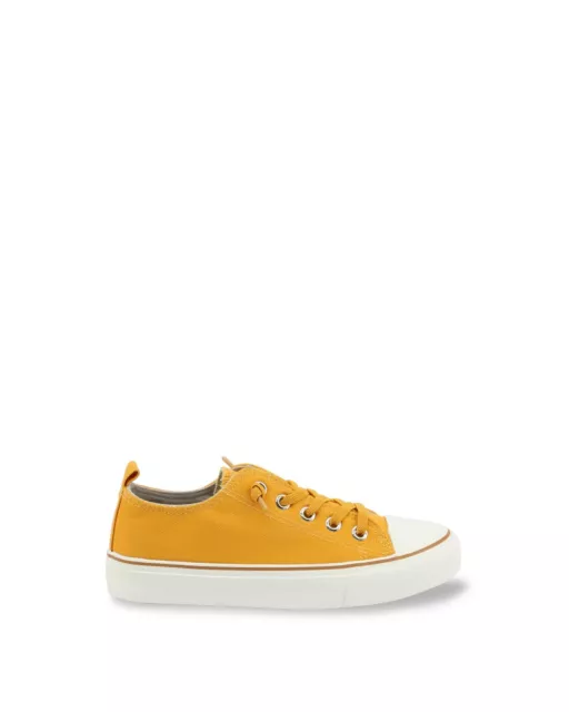 Shone Fabric Upper Sneakers for  - Yellow