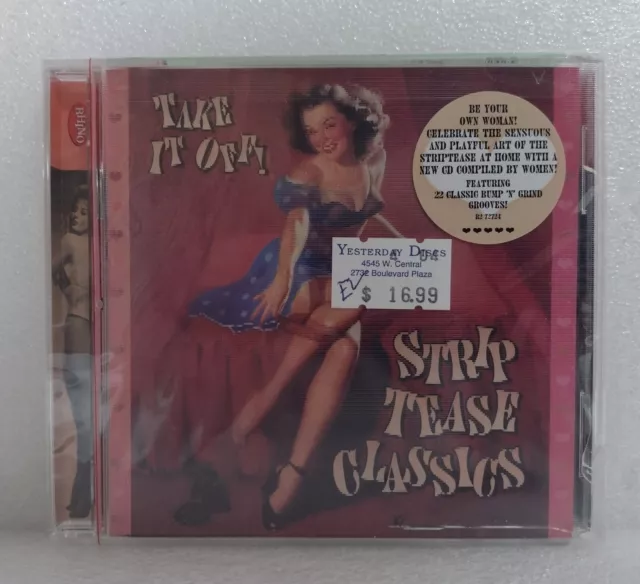 "Take It Off! Strip-Tease Classics" CD by various artist  FREE SHIPPING