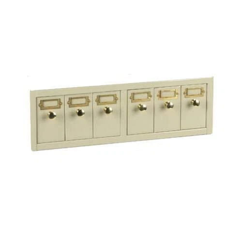 Gabinete de almacenamiento de diapositivas Globe Scientific 513500T 6 cajones soporta 4500 extensiones St...