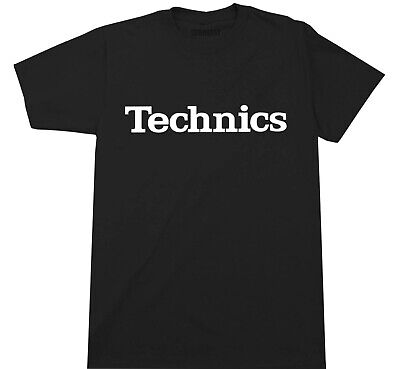 TECHNICS Logo T Shirt DJ 1200 GIRADISCHI MUSICA Vari Colori Taglie M-2XL