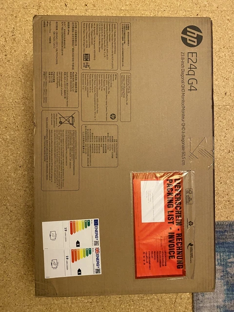 HP E24 G4 23,8 Zoll Breitbild IPS LED Monitor - Schwarz