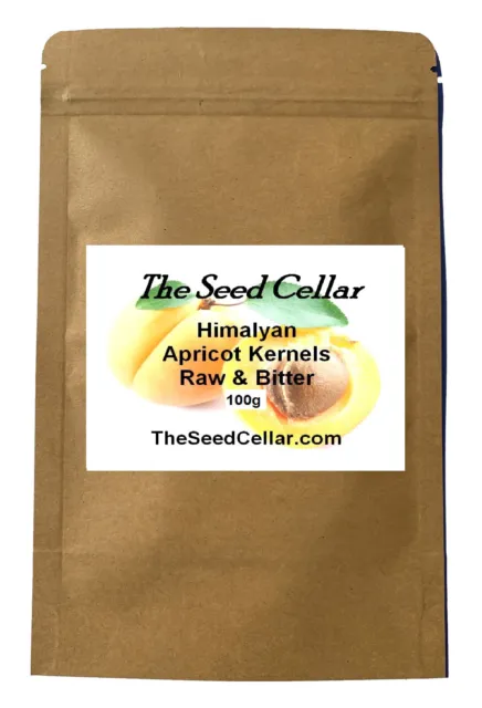 Apricot Kernels - Seeds 100g - Raw & Natural - Free UK Mainland Shipping