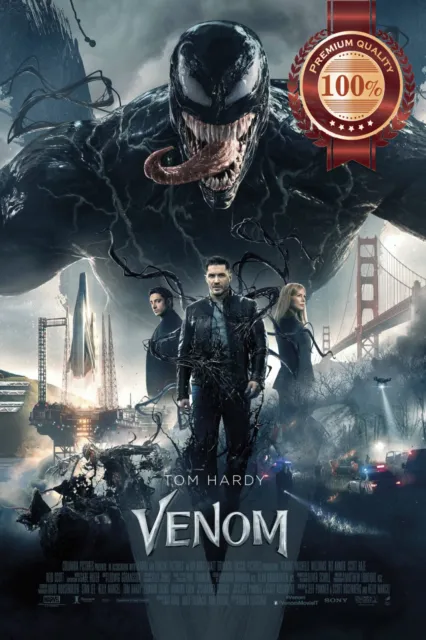 Venom 2018 Tom Hardy Sony Official Original Movie Film Print Premium Poster