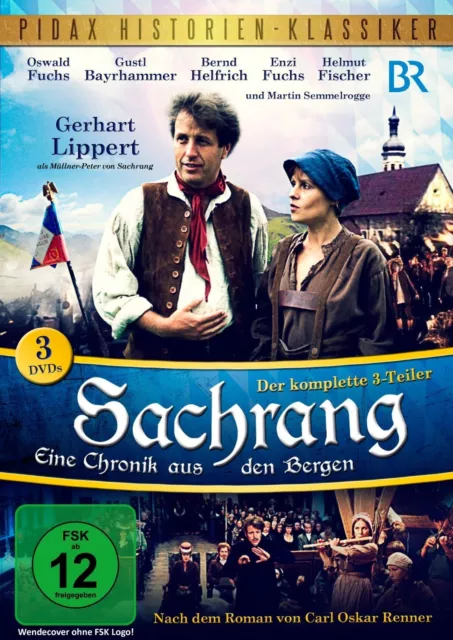 Sachrang – Eine Chronik aus den Bergen * DVD 3-Teiler Pidax Neu Ovp