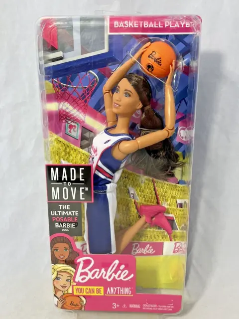 Barbie Made to Move Yoga Doll Flexible Childrens New Kids Toy Mattel