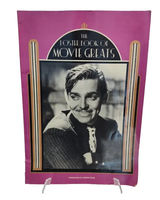 El libro de póster de la película de los grandes vintage antiguo blanco y negro Humphrey Bogard, Ingrid
