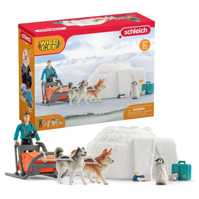 Schleich 42603 Elandkoe Met Kalf – Natuurgetrouw Wild Life Speelset Voor Kinderen Vanaf 3 Jaar