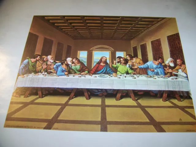 LAST SUPPER, BLESSING, God, Jesus, 8X10 Poster $3.88 - PicClick