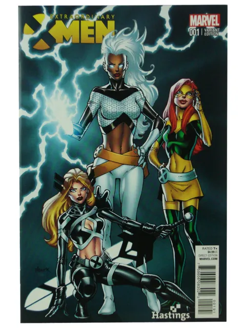 Extraordinary X-Men #1 Hastings Exclusive Variant Todd Nauck Cover Marvel 2016