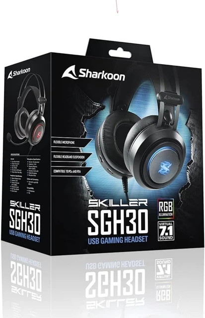Sharkoon SKILLER SGH30 Gaming Headset USB