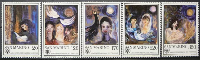 San Marino stamps -  International Year of the Child_1979 - MNH.