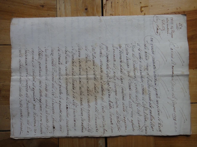 1724-Acquisto Sig. NERI di Pontremoli a Cento di Ferrara-Fratelli ORSINI+
