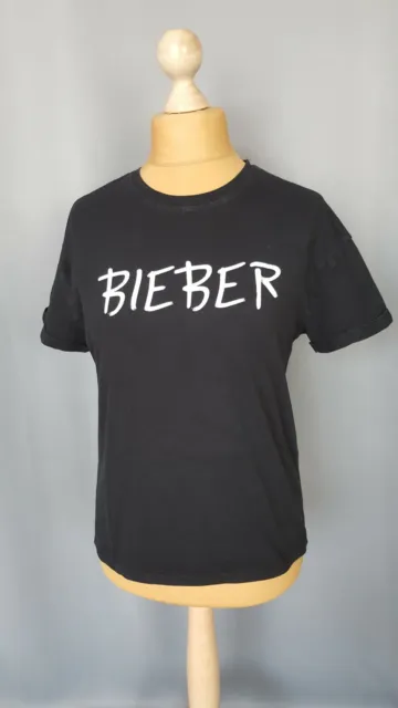 Camiseta Mujer Justine Bieber "Pull&Bear" Talla M FR40 US8 UK12