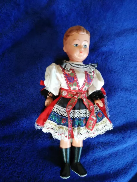Porzellanpuppe Sammlerpuppe Künstler Deko Puppe Mädchen Nostalgie 30 cm Erbschaf