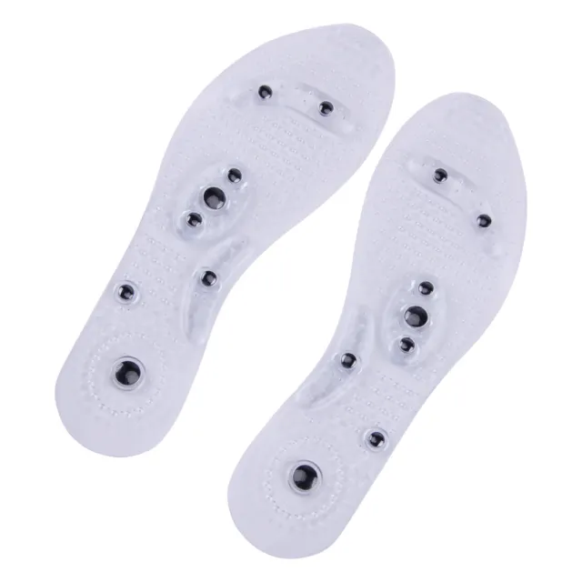New 1Pair Shoe Gel Insoles Magnetic Massage Foot Health Care Pain Relief Therapy