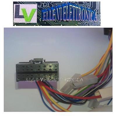 ARO Cavo ISO Maschio Autoradio JVC KD-DB98BT KD-R881BT KD-R981BT 16 Pin 
